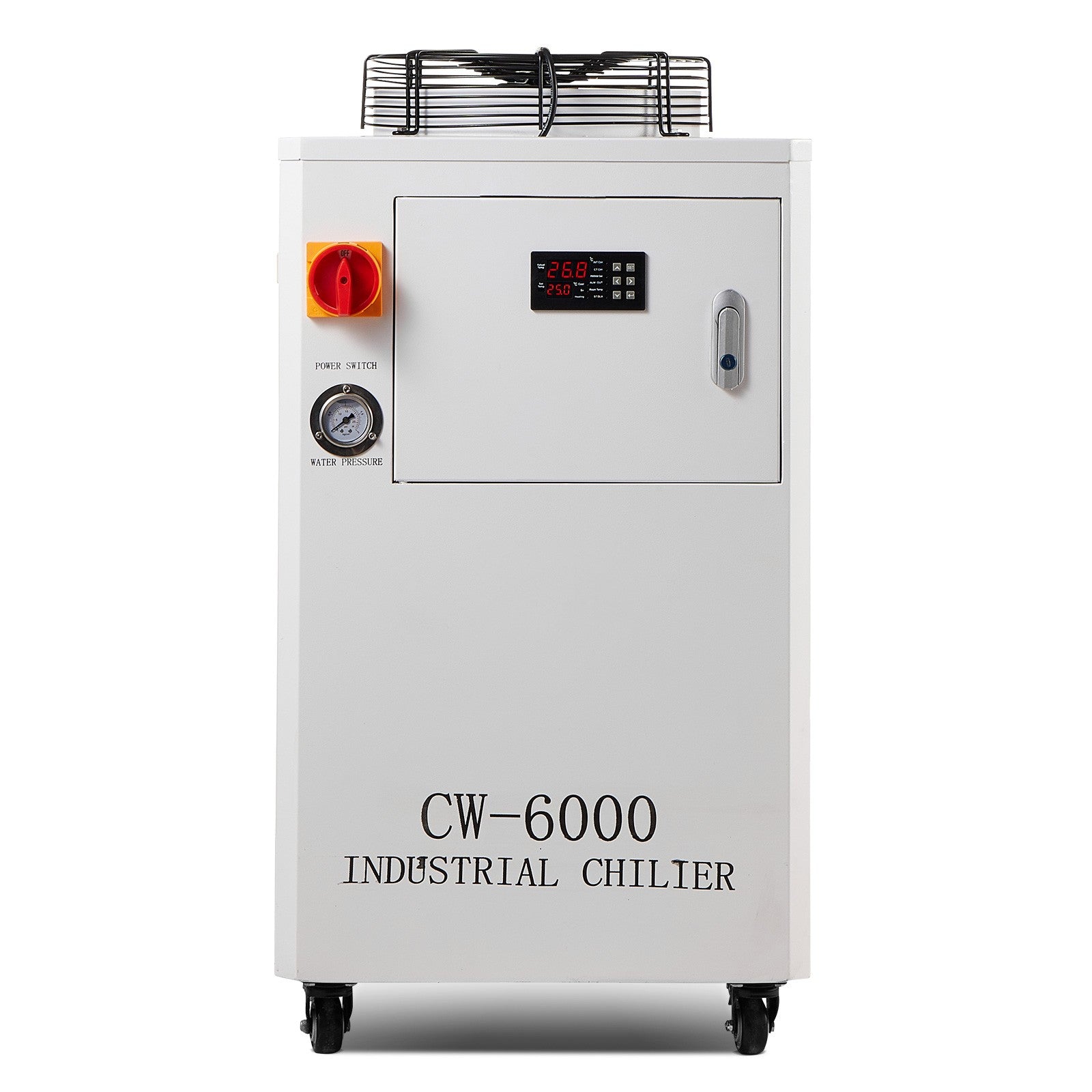 Industrial Water Cooling System CW-6000 15L 65L/Min Laser Cooler with Compressor